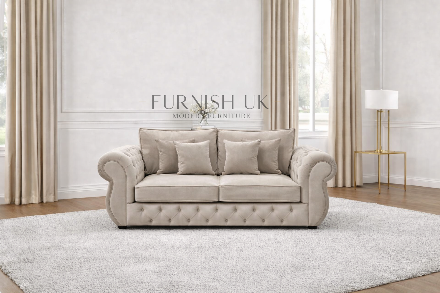 Rio Chesterfield (2 Seater Sofa )